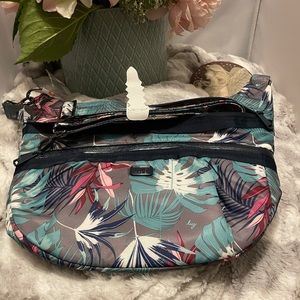 Lug Hippy Nylon Crossbody-Multi color